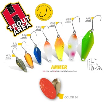 LINGURITA OSCILANTA HERAKLES AMMER 3.5gr Culoare 30 Orange/Gold