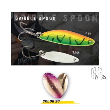 LINGURITA OSCILANTA HERAKLES DRIBBLE SPOON 2.5gr Golden Trout