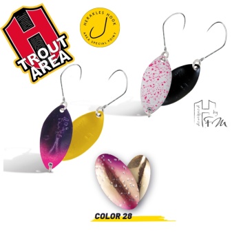 LINGURITA OSCILANTA HERAKLES SBAM 2.3gr Culoare 28 Golden Trout