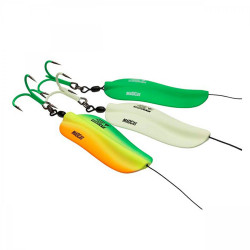 LINGURITA OSCILANTA MADCAT A-STATIC RATTLIN INLINE SPOONS 125GR GREEN