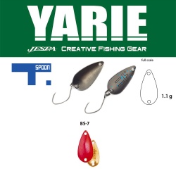 LINGURITA OSCILANTA YARIE JESPA 706 T-SPOON 1.1GR CULOARE BS7 CANDY PINK