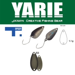 LINGURITA OSCILANTA YARIE JESPA 706 T-SPOON 1.1GR CULOARE S3 DECAYED LEAF