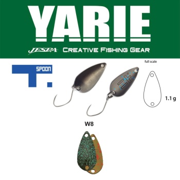 LINGURITA OSCILANTA YARIE JESPA 706 T-SPOON 1.1GR CULOARE W8 IWADATAMI