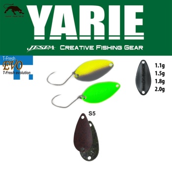 LINGURITA OSCILANTA YARIE JESPA 710T T-FRESH EVO 1.1GR CULOARE S5 KEIME LIGHT PELLET