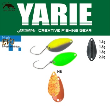 LINGURITA OSCILANTA YARIE JESPA 710T T-FRESH EVO 1.8GR CULOARE H6 DAIDAI SQUASH
