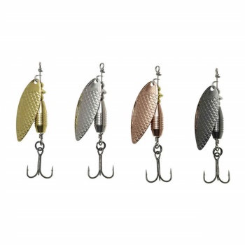 LINGURITA ROTATIVA 10GR #3 DAM EFFZETT FAST WATER SPINNER SILVER