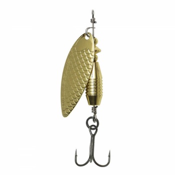 LINGURITA ROTATIVA 10GR DAM EFFZETT FAST WATER SPINNER GOLD - Img 2