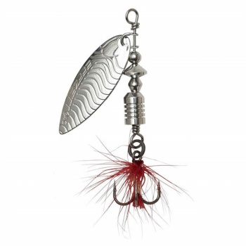LINGURITA ROTATIVA 3GR #1 DAM EFFZETT UV-SPINNER SILVER - Img 2