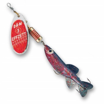 LINGURITA ROTATIVA 5GR DAM EFFZETT MINNOW RED GLITTER - Img 2