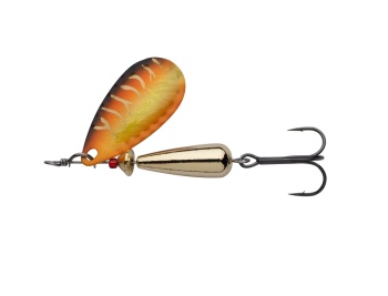 LINGURITA ROTATIVA ABU GARCIA DROPPEN 4.4CM / 6G LF RED HOT TIGER