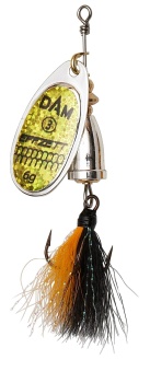 LINGURITA ROTATIVA DAM EXECUTOR DRESSED SPINNER NR.3 6G S BLACKY