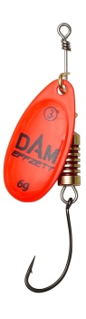 LINGURITA ROTATIVA DAM SINGLEHOOK SPINNER NR.2 4G SINKING RED