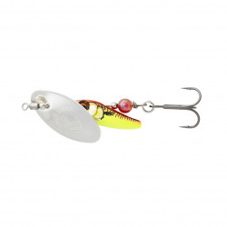 LINGURITA ROTATIVA SAVAGE GEAR SPINNER STICKLEBAIT NR.4 9.1G SINKING SILVER RED YELLOW