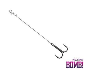 MONTURA DELPHIN BOMB TWISTO RIGS WOLFRAM / 3BUC #8/8CM