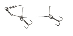 MONTURA SAVAGE GEAR TITAN CORK SCREW 2 ANCORE NR.1/0 1BUC/PL