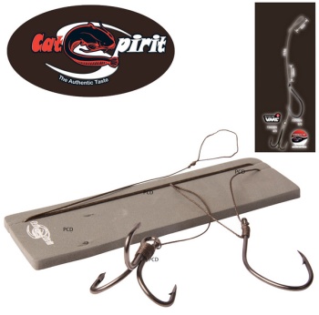 MONTURA SOMN CAT SPIRIT PESTISOR VIU 3/0, 5/0, 120CM 50KG
