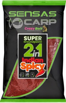 NADA SENSAS SUPER GROUND PASTE 2IN1 INDIAN SPICY 1KG