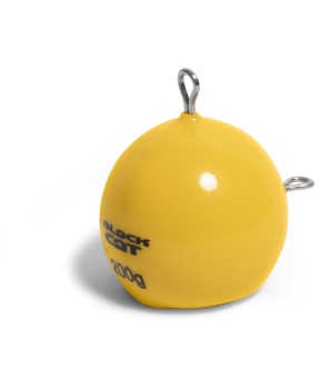 PLUMB BLACK CAT 200G CAT BALL YELLOW