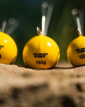 PLUMB BLACK CAT CAT BALL DEAD OR ALIVE SYSTEM YELLOW 280G - Img 5
