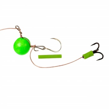 PLUMB ZECK CHEBURASHKA 100GR CAT FIREBALL PRO GREEN - Img 6
