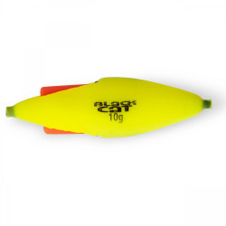 PLUTA LUMINOASA BLACK CAT 10G LIGHTNING FLOAT YELLOW