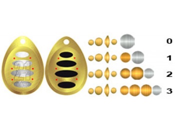 PONTOON21 BALL CONCEPT SPINNER 0 2.2G BT01-041