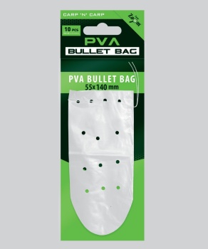 SACI PVA CARP ZOOM BULLET BAG 65x190mm