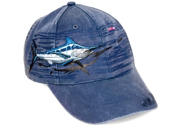 SAPCA FLYING FISHERMAN MARLYN NAVY CAP