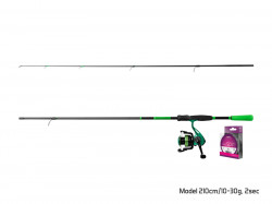SET LANSETA DELPHIN WASABI 1.80M + MULINETA DELPHIN ELIXIR 2000