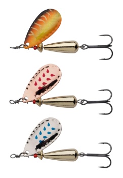 SET LINGURITE ROTATIVE ABU GARCIA DROPPEN 3-PACK 4.4CM / 6G LF