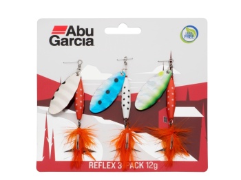 SET LINGURITE ROTATIVE ABU GARCIA REFLEX 3-PACK 6.5CM / 18G LF - Img 2