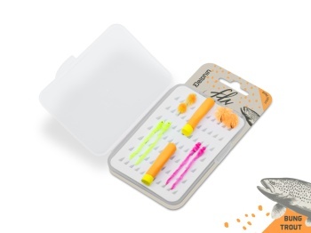 SET MUSTE ARTIFICIALE DELPHIN FLY / 10BUC BUNG TROUT - Img 10