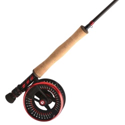 SET PESCUIT LA MUSCA GREYS TAIL ROD. REEL & LINE COMBO 3.96M 9LINE 4PC/ 9/10 Reel / SH9F Line