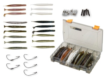 SET RAPITOR SAVAGE GEAR NALUCI + ACCESORII GRAVITY STICK 30+19BUC - Img 2
