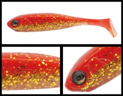 SHAD ADUSTA PENTA SHAD 2 5CM 116 RED GOLDEN SHAD 8BUC/PLIC