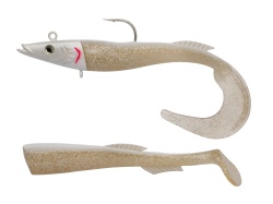 SHAD BERKLEY POWER SANDEEL 15CM - 20G SNOW WHITE