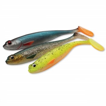 SHAD DAM EFFZETT SHADSTER SLIM 6.5CM 2.3GR FIRETIGER UV