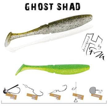 SHAD GHOST HERAKLES 5cm LEMON SHAD