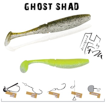 SHAD GHOST HERAKLES 7.5cm CARTREUSE IMPACT