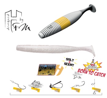 SHAD HERAKLES FAT-OW105 4.2 10.5cm Dragonfly