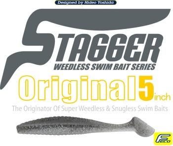 SHAD HIDE UP STAGGER ORIGINAL 5 12.7CM 110 PEACH CANDY 6BUC/PLIC - Img 2