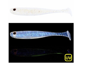 SHAD MAJOR CRAFT STABI SHAD SLIM 4 10.2cm #006 Clear - Img 2