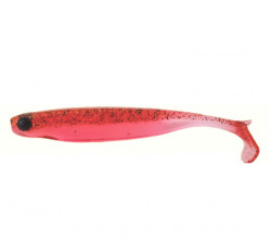 SHAD MUSTAD MEZASHI Z MINNOW 7.6CM TRANSPARENT RED 6BUC / PL