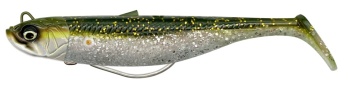 SHAD SAVAGE GEAR MINNOW WL 12,5CM/28G SINKING GREEN SILVER 2+1