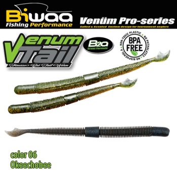 SHAD VENUM TAIL 4 10CM 06 OKEECHOBEE 10BUC/PLIC