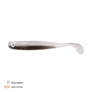 SHAD ZECK ZANDER GUMMI 16CM RAUCHGLITTER 2BUC