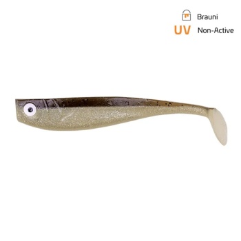 SHAD ZECK ZANDER GUMMI 9CM BRAUNI 3BUC