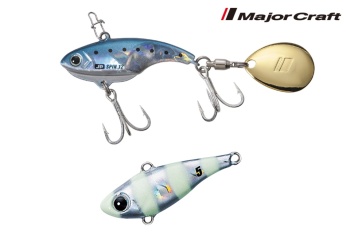 SPINERTAIL MAJOR CRAFT JIGPARA SPIN 3.9cm 12gr #007 Zebra Glow