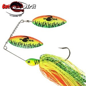 SPINNER BAIT CAT SPIRIT PALETA DUBLA 9/0 63G