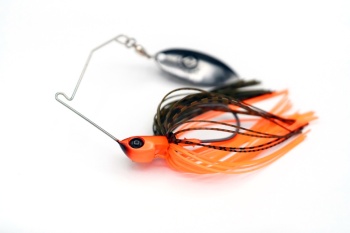 SPINNERBAIT RAID LEVEL SPIN PINO SINGLE COLORADO 7gr 08 Chart Back Pearl - Img 2